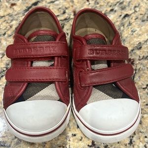 Burberry Unisex Kids Heacham Toddler Sneakers shoes sz 21